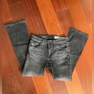 AG Black Cropped Jeans